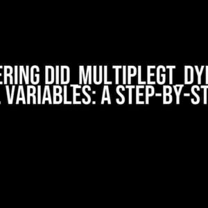 Mastering did_multiplegt_dyn with Control Variables: A Step-by-Step Guide